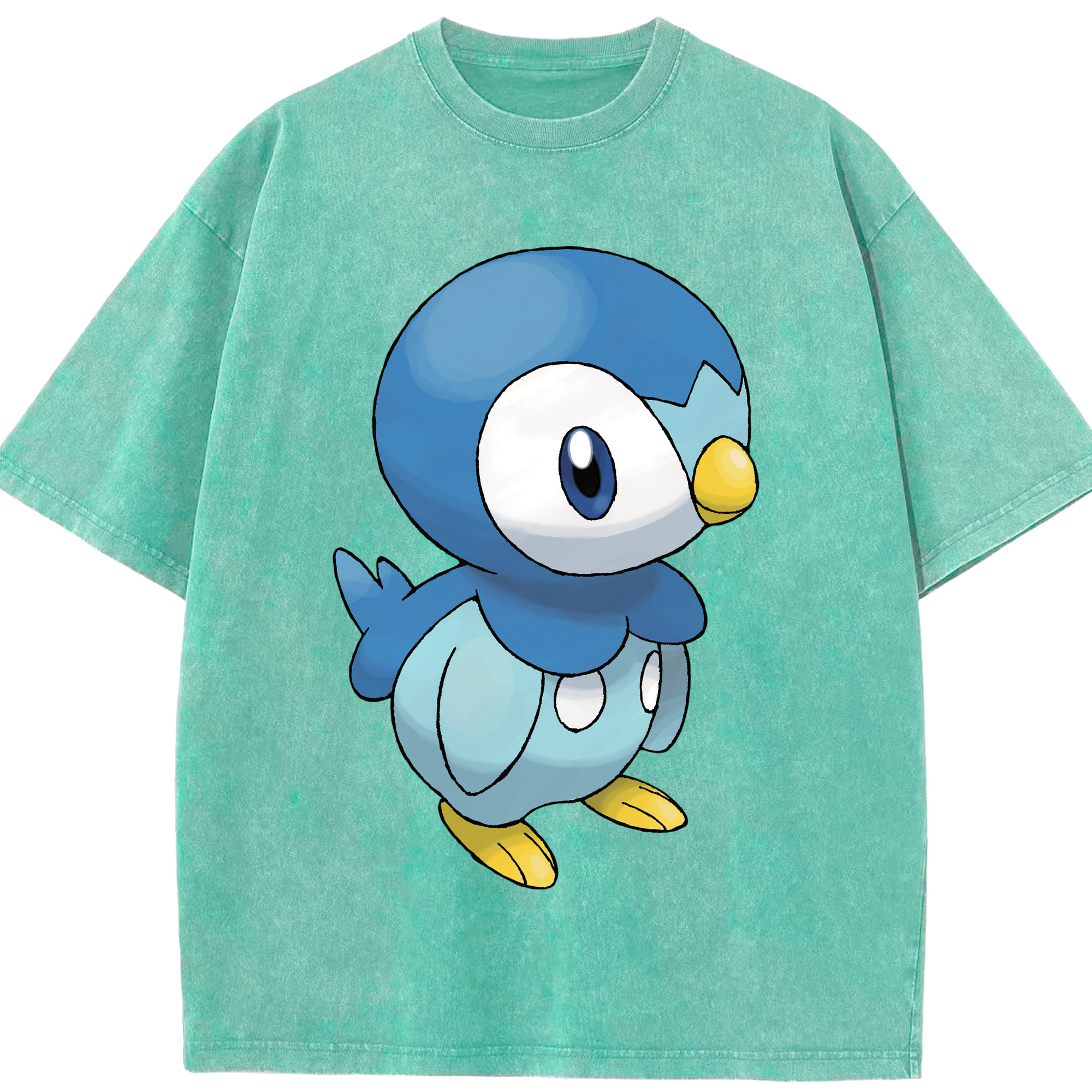 （画像用） ポケットモンスター Pokémon 綿100% ヴィンテージ風 半袖Tシャツ（フロントプリント）